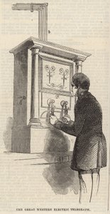 The Great Western Electric Telegraph by English School