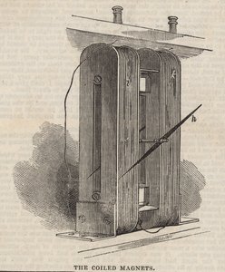 The Great Western Electric Telegraph: The Coiled Magnets by English School