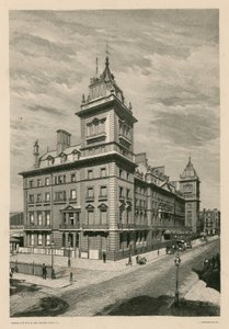 The Great Western Hotel, Paddington, London by English School