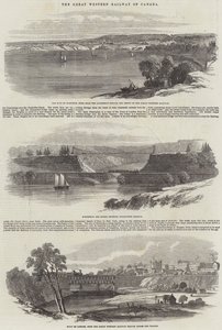 The Great Western Railway of Canada by English School