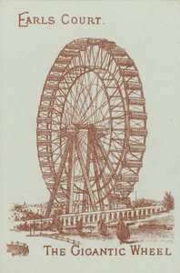 The Great Wheel, Earls Court, London by English School