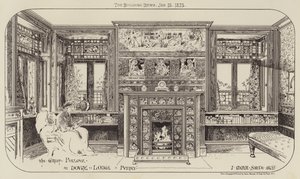 The Green Parlour at Dovne Lodge, Putney
