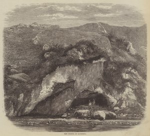 The Grotto of Bagneres by English School