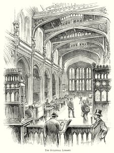 The Guildhall Library by English School