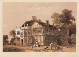 The Hall in the Wood, Lancashire by English School