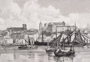 The Harbour, Brindisi, Italy, from 