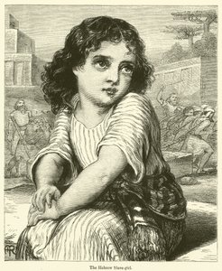 The Hebrew Slave-girl by English School