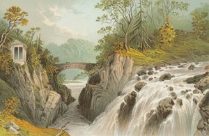The Hermitage and Falls of the Bruar - Near Dunkeld