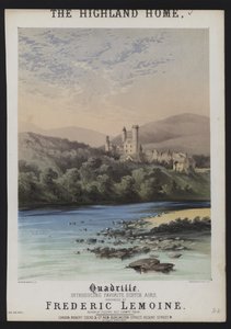 The Highland Home, Balmoral Castle, Quadrille by English School