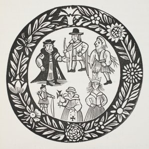 The History of Adam Bell, Clim of the Clough and William of Cloudeslie (illustration) by English School