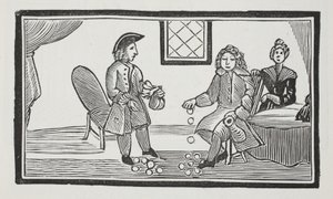 The History of the Blind Beggar of Bethnal Green (illustration) by English School