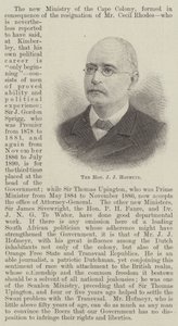 The Honourable J. J. Hofmeyr by English School