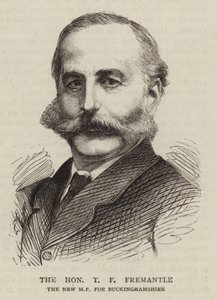 The Honourable T F Fremantle (engraving) by English School