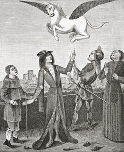 The Horse Pegasus by English School
