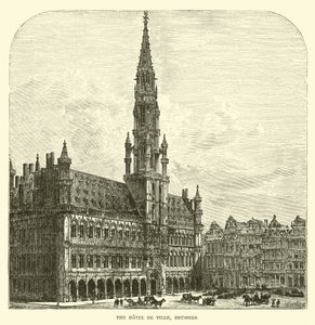The Hotel de Ville, Brussels