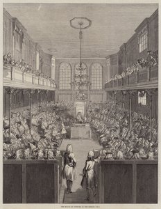 The House of Commons in the Session 1741-2 by English School