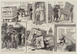 The Humours of Electioneering by English School