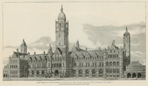 The Imperial Institute: Facade of the Building on the North Side of the Imperial Institute Road by English School