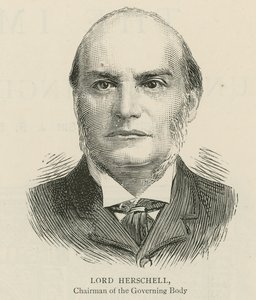 The Imperial Institute: Lord Herschell, Chairman of the Governing Body by English School