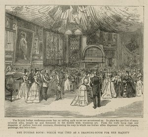 The Imperial Institute: The Durbar Room, Which Was Used as a Drawing Room for Her Majesty by English School