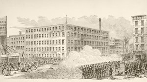 The Incident in Second Avenue during the New York Draft Riots in July 1863