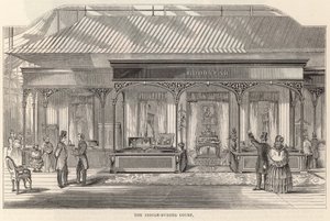 The Indian-Rubber Court, Crystal Palace by English School