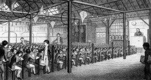 The Interior of the Royal Free School, Borough Road by English School