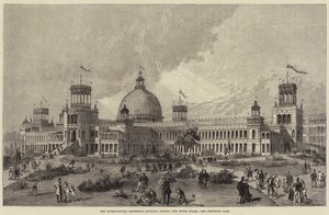 The International Exhibition Building, Sydney, New South Wales by English School