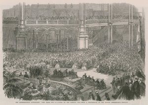 View from the Orchestra on the opening day by English School