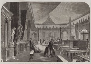 The International Exhibition, the Furniture Court by English School