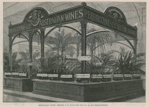 The International Health Exhibition: Australian Wines by English School