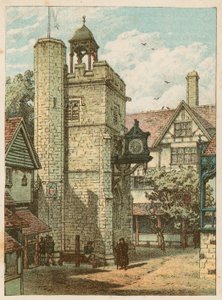 The International Health Exhibition at South Kensington, 1884: All-Hallows, Staining, London by English School
