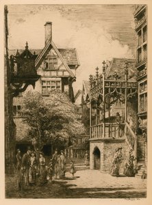 The International Health Exhibition at South Kensington: The Old London Street by English School