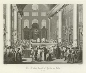 The Jewish Feast of Purim, or Lots, 1712 by English School