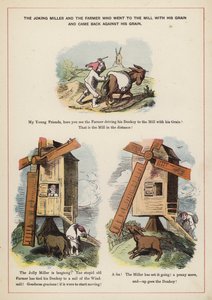 The Joking Miller and the Farmer by English School