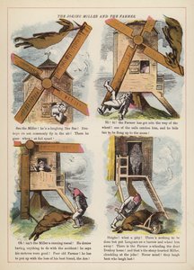 The Joking Miller and the Farmer by English School