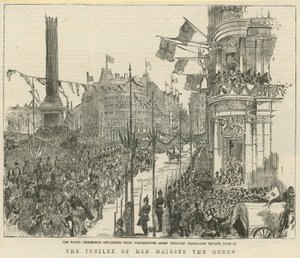 The Jubilee of Her Majesty the Queen by English School