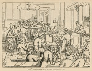 The Justice Room at the Mansion House by English School