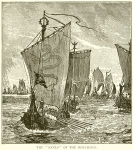 The Keels of the Northmen by English School
