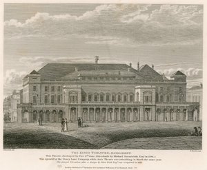 The Kings Theatre, Haymarket, London by English School
