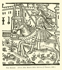 The Knight by English School
