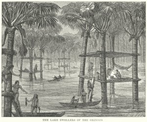 The Lake Dwellers of the Orinoco by English School