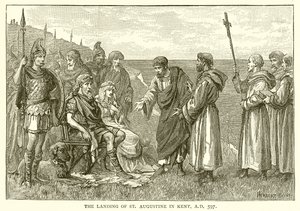 The Landing of St. Augustine in Kent, A.D. 597