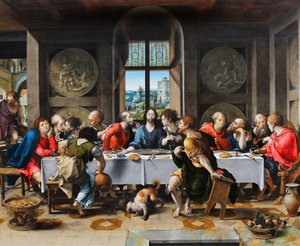 The Last Supper by English School
