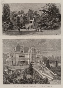 The Late Alfred Lord Tennyson, DCL, Poet Laureate by English School
