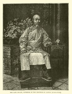 The Late Jin-Lin, Governor of the Province of Canton, Quang-Tung by English School