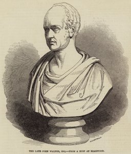 The Late John Walter, Esquire, from a Bust at Bearwood by English School