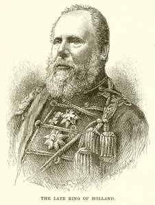 The Late King of Holland by English School