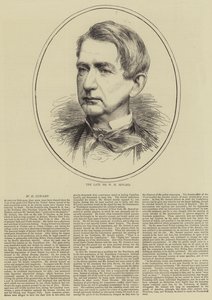 The Late Mr W H Seward by English School