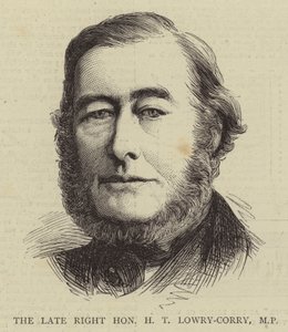 The Late Right Honourable H T Lowry-Corry, MP by English School